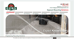 Desktop Screenshot of gypsumrecyclingsolutions.com